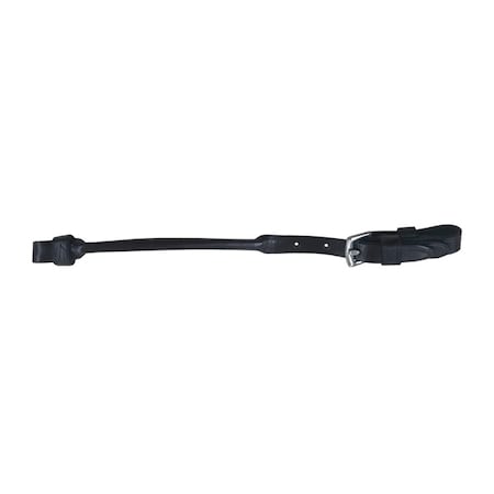 Jacks Imports Leather Lip Strap BLACK 1257-BK
